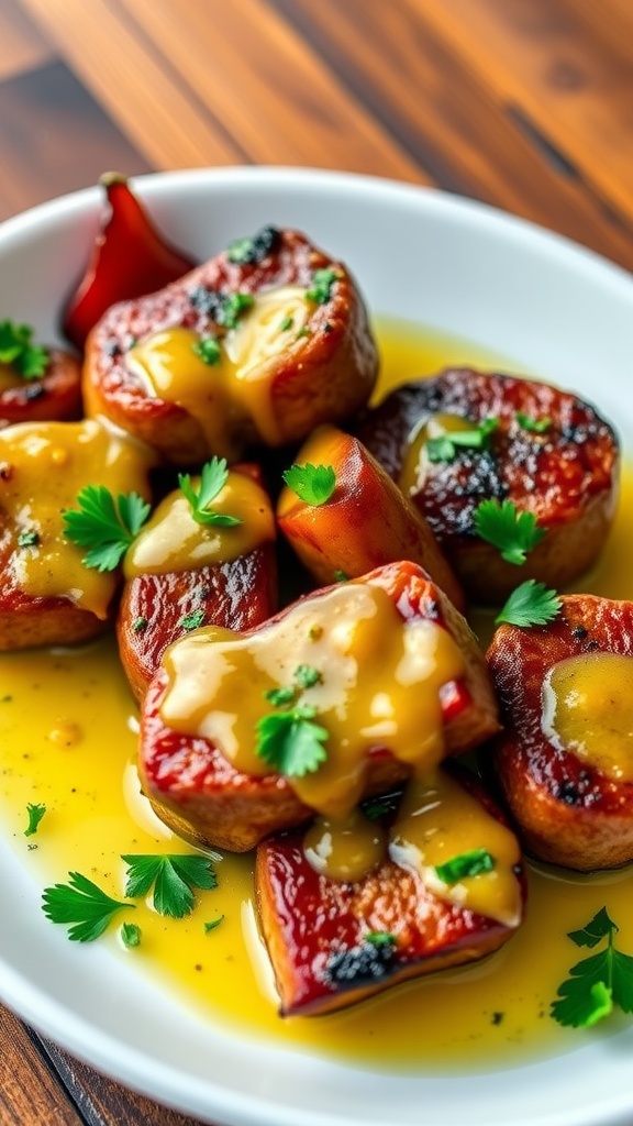 Savory Garlic Butter Steak Bites Recipe