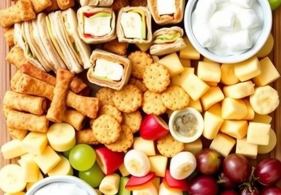 Colorful Kid-Friendly Charcuterie Board